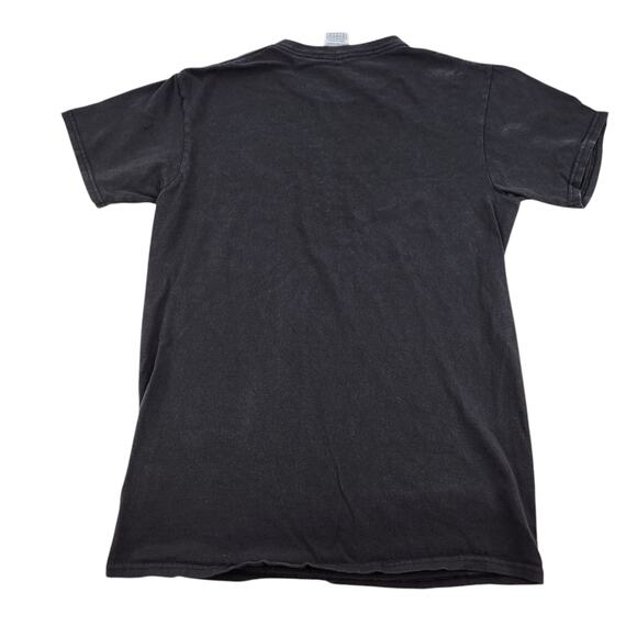 Sarcastic Never Shirt Womens Small Black White Graphic Funny Grunge Punk Casual - Picture 3 of 10